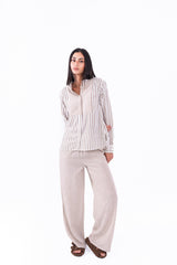 Virmo Linen Striped Set