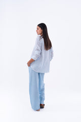 Virmo Linen Striped Set