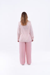 Virmo Linen Striped Set