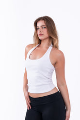 Virmo Ribbed Halter Neck Top