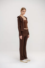 Virmo Bootleg Flap Waist Pants