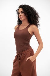 Virmo Wide Neck Tank Top