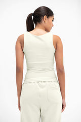 Virmo Wide Neck Tank Top