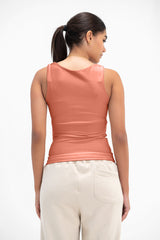Virmo Wide Neck Tank Top