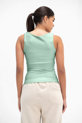 Virmo Wide Neck Tank Top