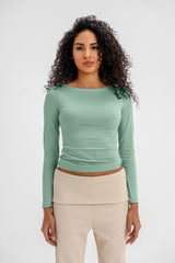 Virmo Boat-Neck Top