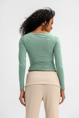Virmo Boat-Neck Top