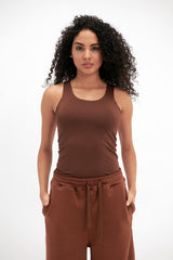 Virmo Wide Neck Tank Top